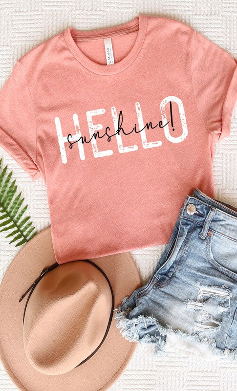 Vintage Hello Sunshine Graphic Tee PLUS