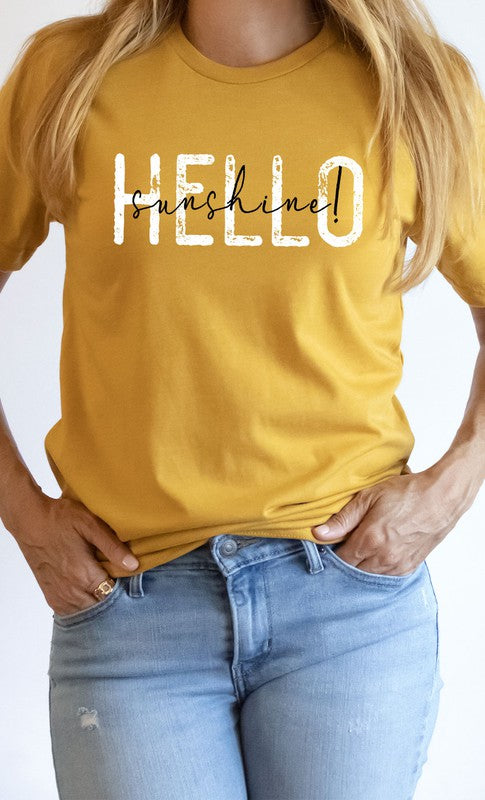 Vintage Hello Sunshine Graphic Tee