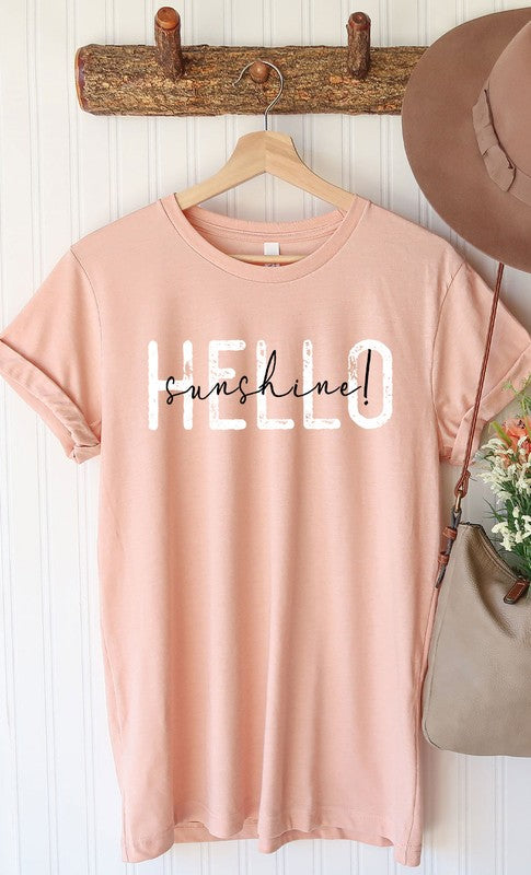 Vintage Hello Sunshine Graphic Tee PLUS