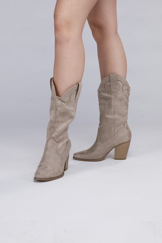 Akito Knee High Heel Boots AnnieMae Boutique